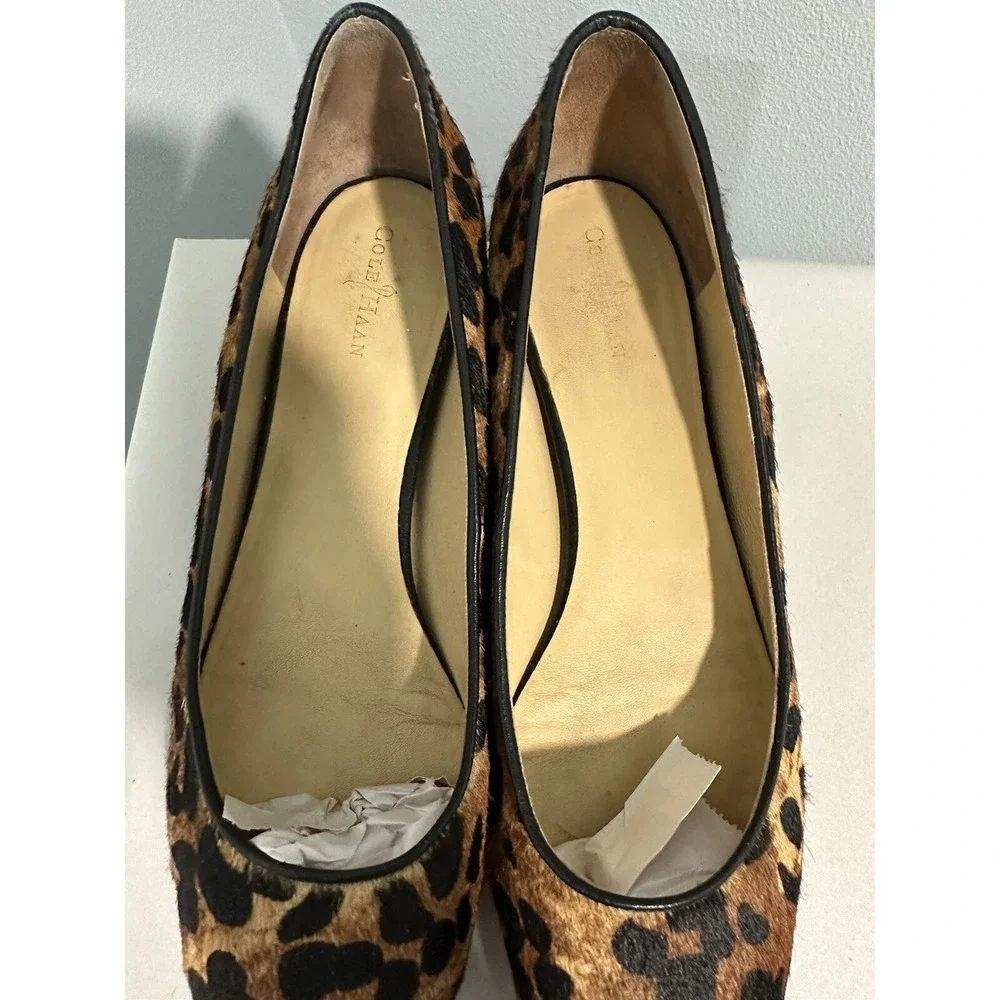 Cole Haan Women's Astoria Ballet Flats Dyed Cow Size 10B